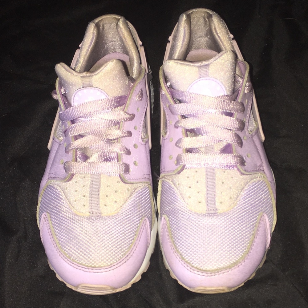 NIKE HUARACHE RUN SE (GS) VIOLET/MIST